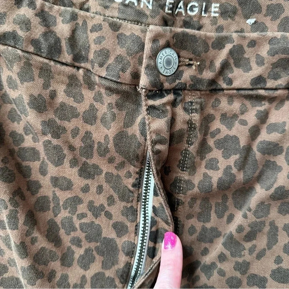 American Eagle Next Level Stretch Curvy Super High-Rise Jeggings Size 22 GUC - Picture 4 of 9